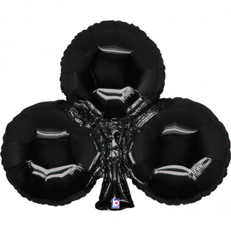 Ballon aluminium XL As de Trèfle  Casino Club Grabo
