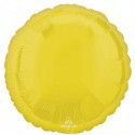 Ballon Mylar Rond Vibrant Jaune Anagram