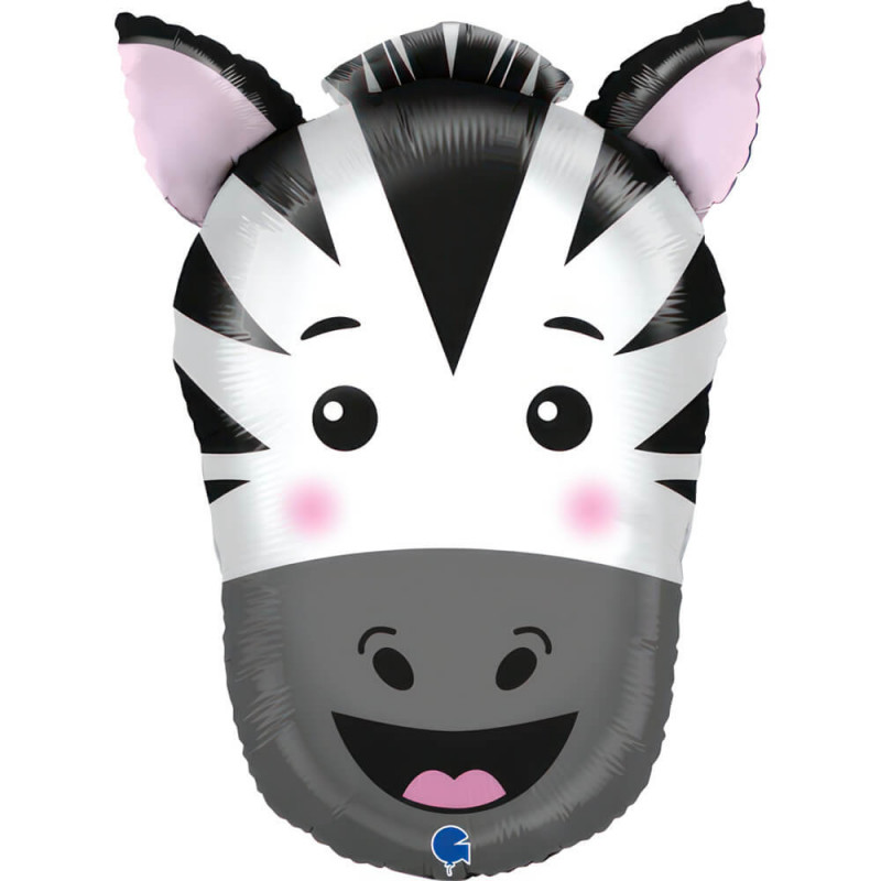Ballon Tête de Zèbre XL – Zebra Head – Grabo