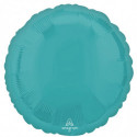 Ballon Mylar Rond Vibrant Bleu Anagram