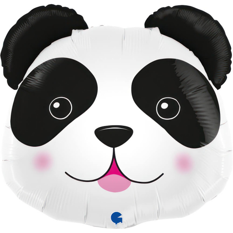 Ballon Tête de Panda Noir et Blanc Panda Head – Grabo