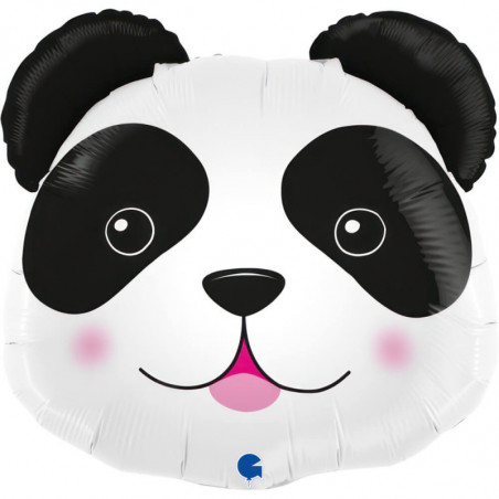 Ballon Tête de Panda Noir et Blanc Panda Head – Grabo