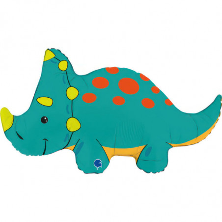 Ballon Mylar Dinosaure Tricératops Enfant – Grabo