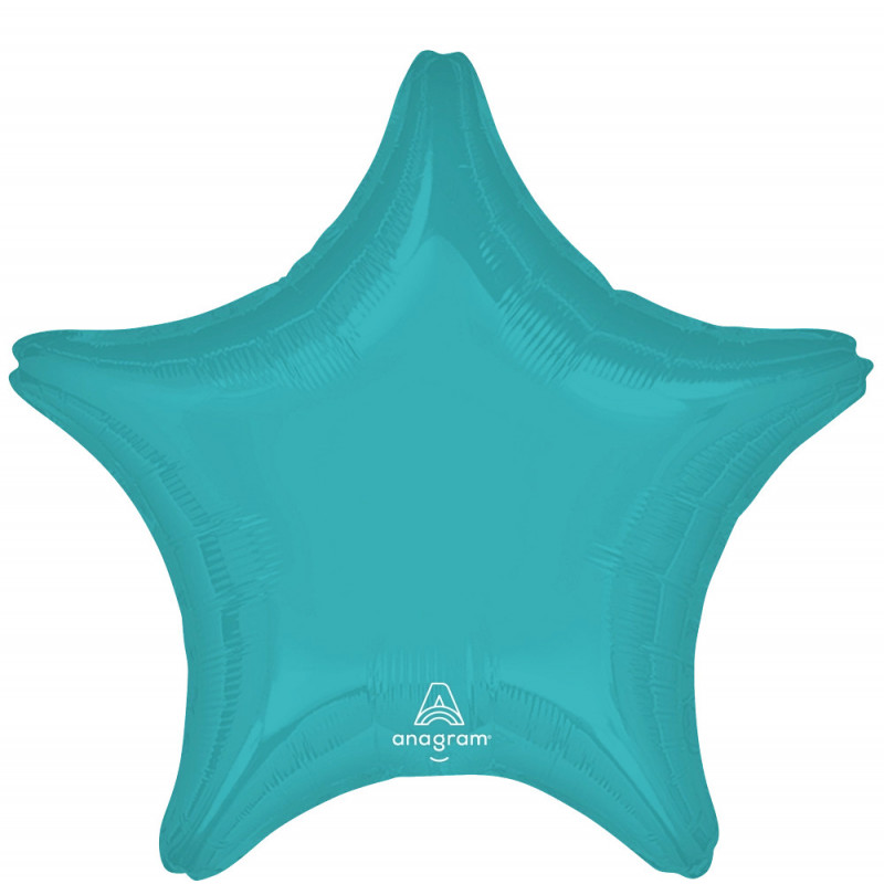 Ballon Mylar Etoile Vibrant Bleu Anagram