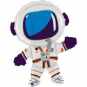 Ballon Alu XL Astronaute Blanc –  Happy Astronaut – Grabo