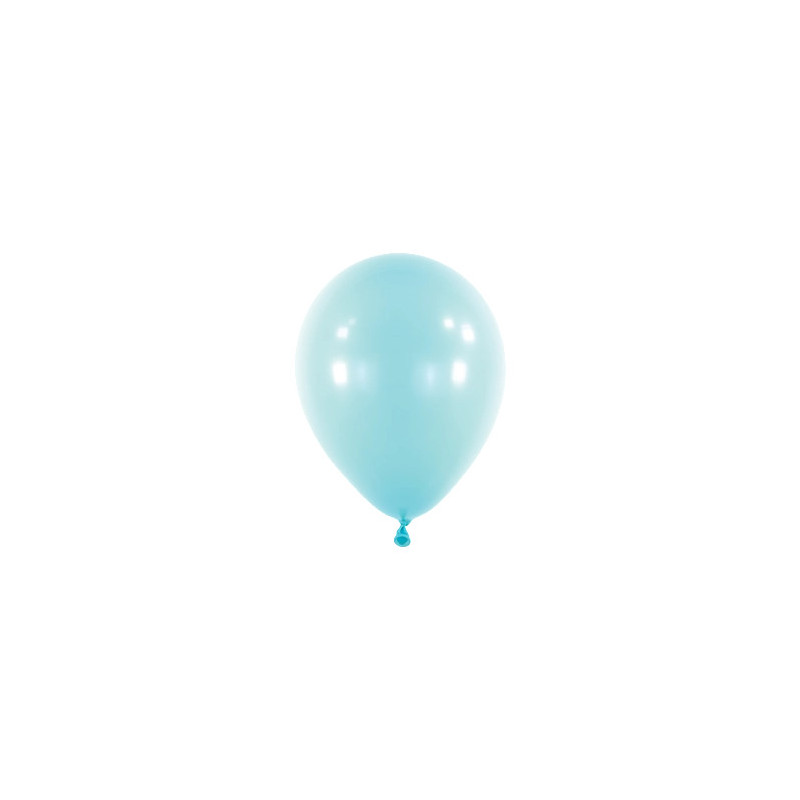 Mini Ballons latex  5" ROND - 13CM - Bleu Clair Anagram