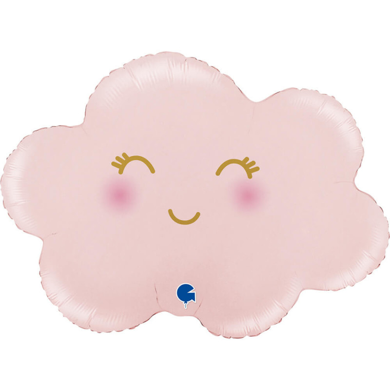 Ballon Alu XL Nuage Rose Pastel Cloud Satin Pastel Pink – Grabo