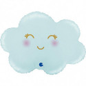 Ballon Alu XL Nuage Bleu Pastel – Grabo