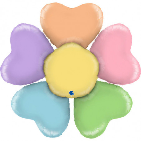 Ballon Alu XL Marguerite Pastel Daisy – Grabo