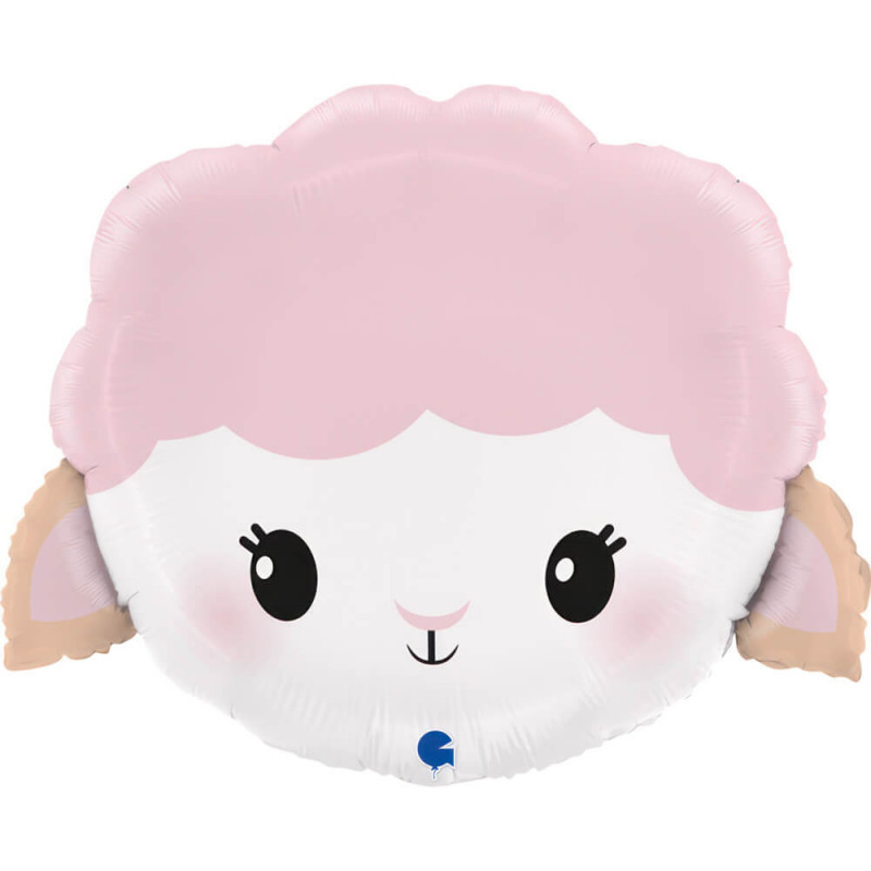 Ballon Alu XL Tête de Mouton – Animaux de la Ferme – Grabo