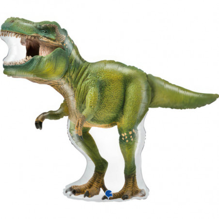 Ballon Alu XL Dinosaure Vert T-Rex Real Dinosaur – Grabo
