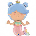 Ballon XL Sirène Pastel Mermaid – Grabo