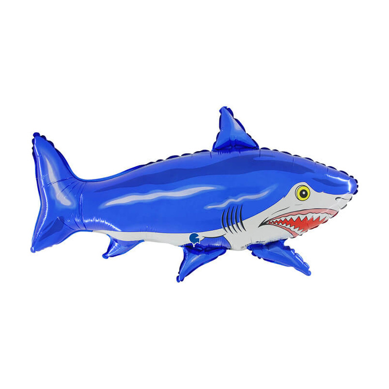 Ballon Alu Requin Bleu Shark Blue – Grabo