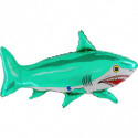 Ballon Alu Requin Bleu-Vert Shark Green – Grabo