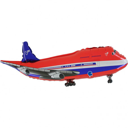 Ballon XL Avion Rouge Airplane Red