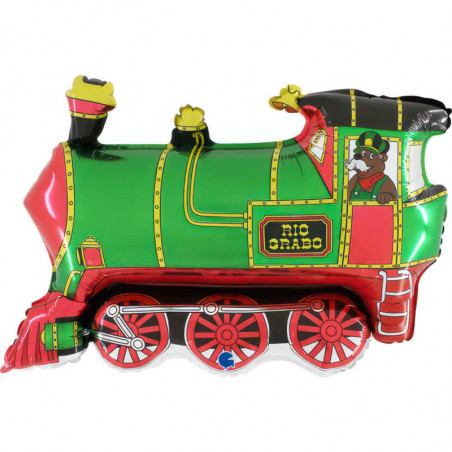 Ballon Locomotive Verte Train – Grabo Rio Grabo