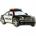 Ballon Voiture de Police Noire Police Car Black – Grabo