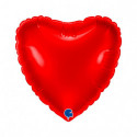 100 Mini BallonsAlu Coeur Rouge Métallisé – 9" – Grabo