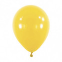 Mini Ballons latex 5" ROND - 13CM  - Jaune moutarde Mustard Anagram