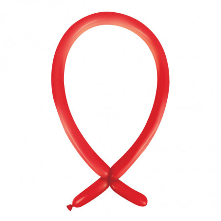 Ballons à sculpter 160 - rouge Modelling Appel Red Anagram