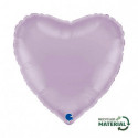 Ballon Alu Coeur Parme – 18" – Grabo