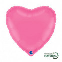 Ballon Cœur Rose Bonbon – Bubblegum Pink 18" (45 cm) – Grabo