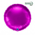 Ballon Alu Rond Violet Brillant – 18" Purple – Grabo