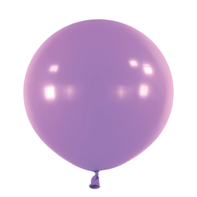 Ballons latex  24" ROND - 60CM  - Violet Purple Anagram