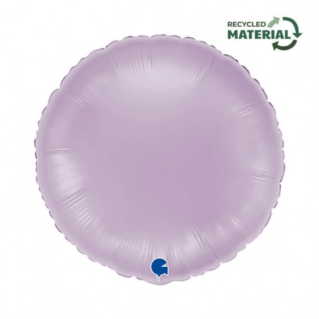 Ballon Alu Rond Parme Lilas Brillant – 18" Lilac – Grabo