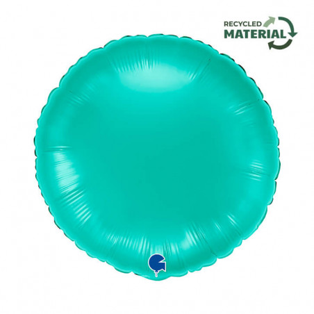 Ballon Alu Rond Bleu Tiffany Brillant – 18" Tiffany Blue – Grabo