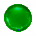 Ballon Alu Rond Vert – 18" – Grabo