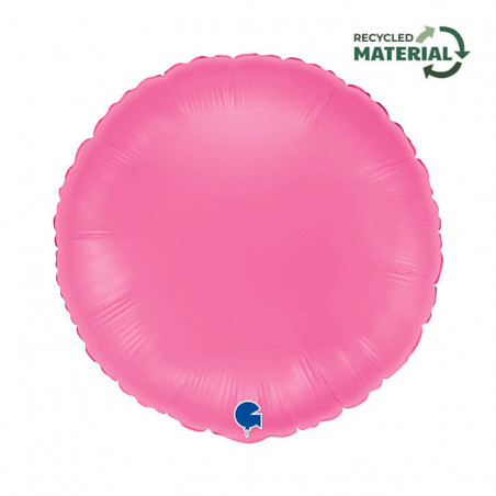 Ballon Alu Rond Rose Bonbon – 18" Bubble Gum – Grabo