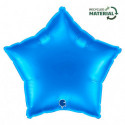 Ballon Alu Étoile Bleu – 18" – Grabo