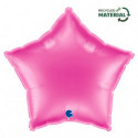 Ballon Alu Étoile Rose Fuchsia – 18" – Grabo