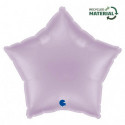 Ballon Alu Étoile Parme Satin – 18" – Grabo