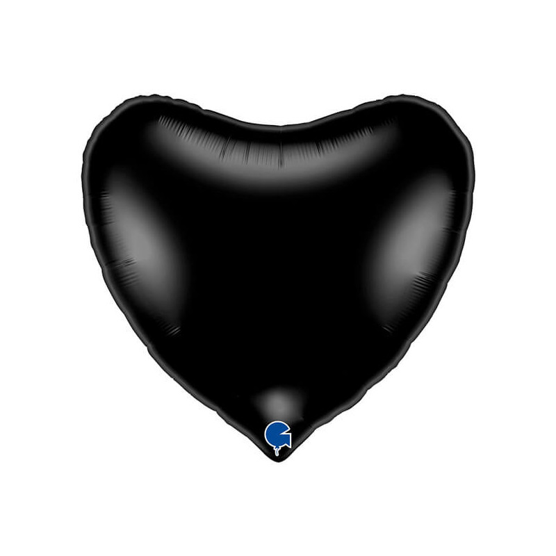 Ballon Alu Cœur Noir 91 cm (36") – GraboBallon Alu Cœur Noir 91 cm (36") – Grabo