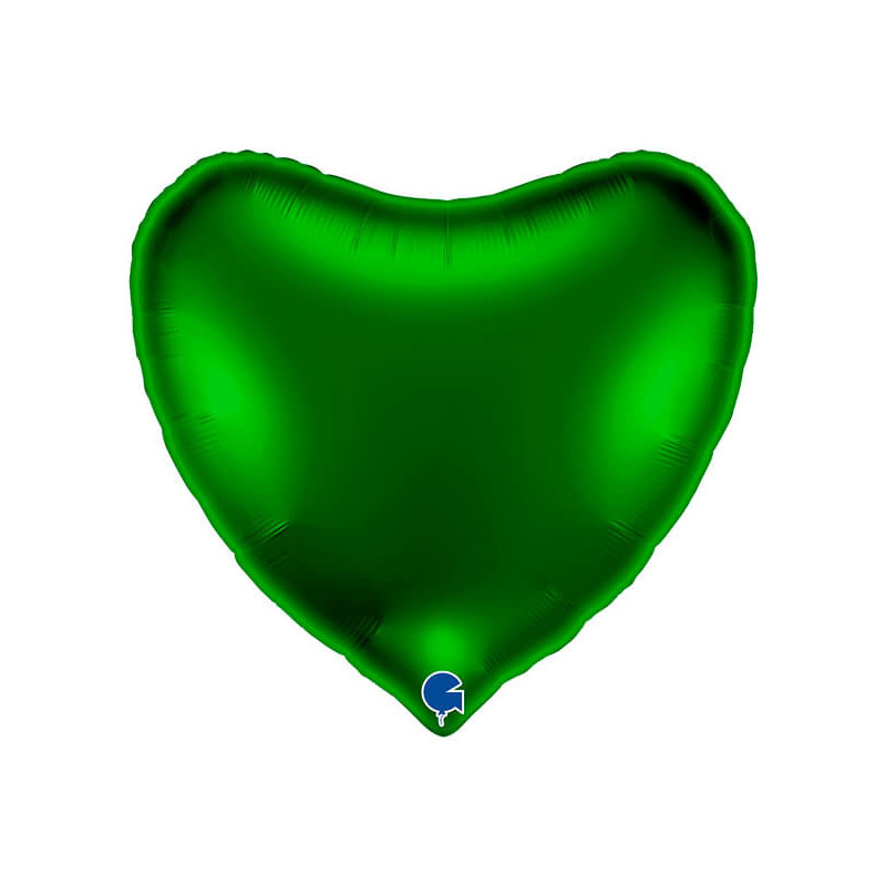Ballon Alu Cœur Vert Foncé 91 cm (36") – Grabo