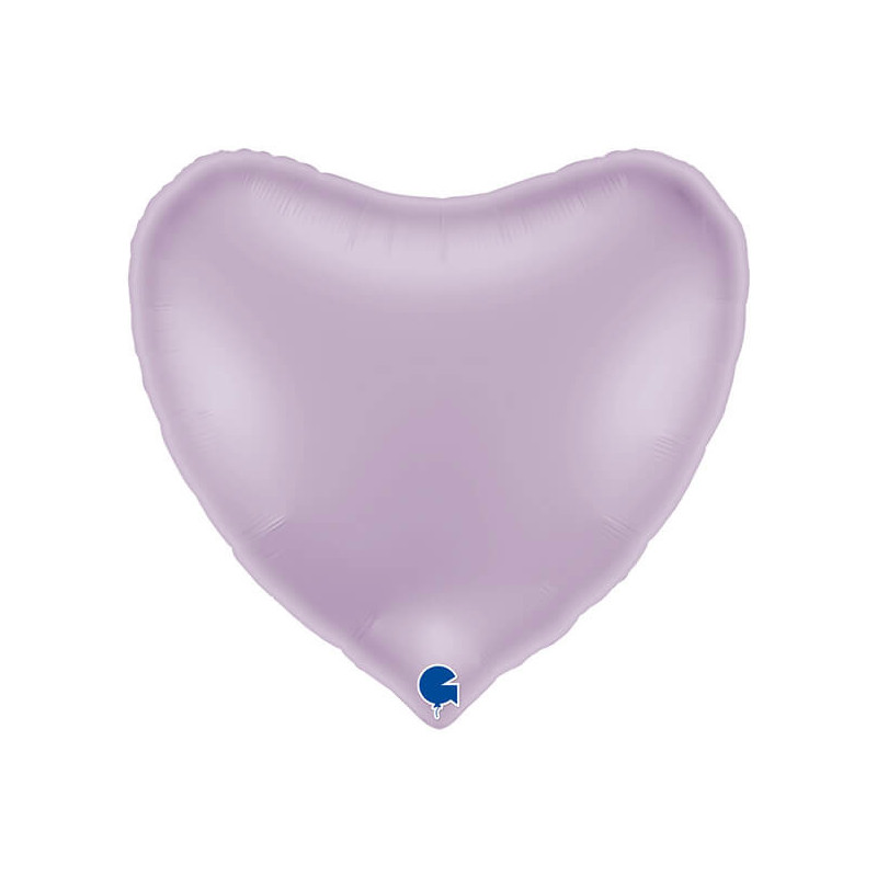 Ballon Alu Coeur Parme – 36" (91 cm) – Grabo