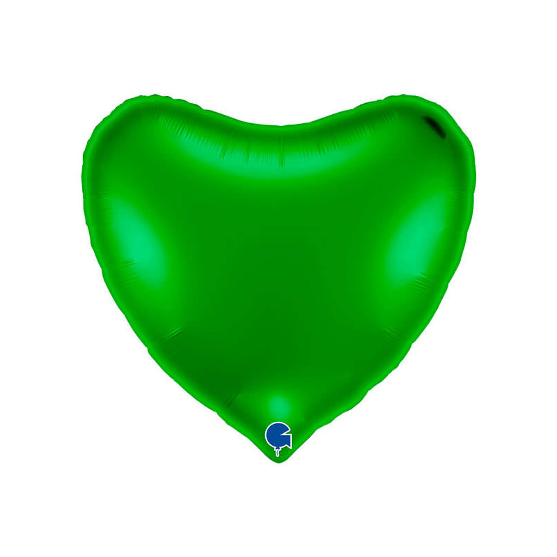 Ballon Alu Cœur Vert 91 cm (36") – Grabo