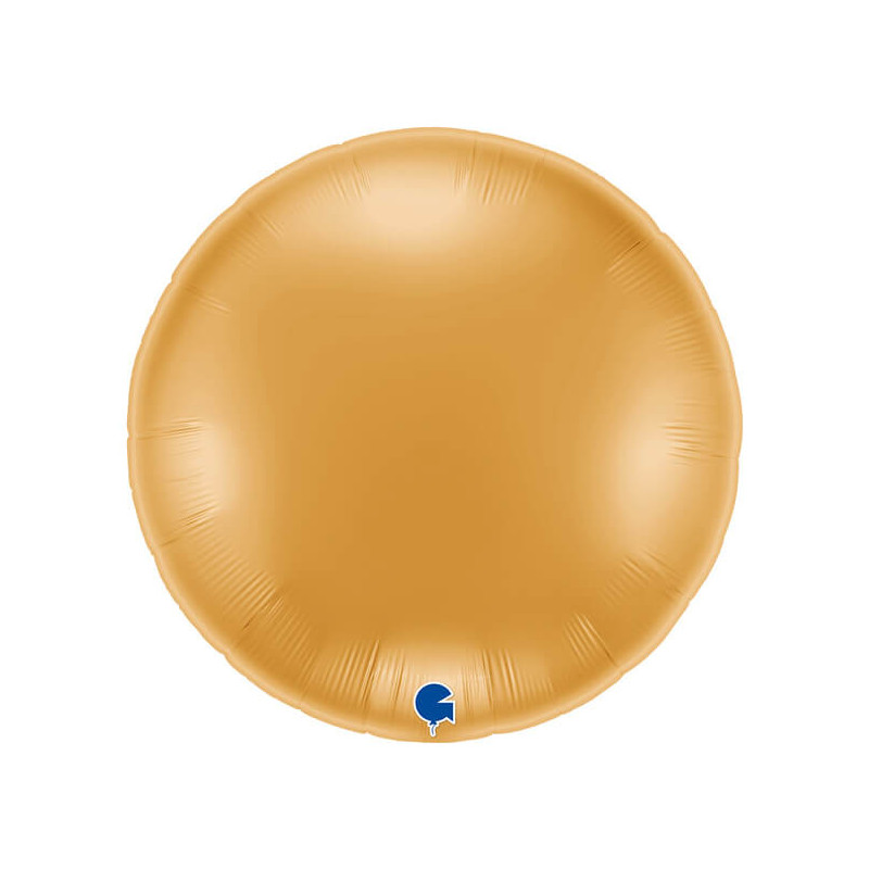 Ballon Alu Rond Doré 91 cm (36") – Grabo