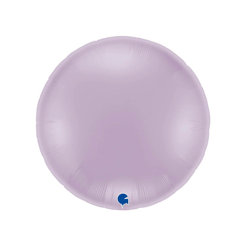Ballon Alu Rond Parme Lilas 91 cm (36") Lilac – Grabo