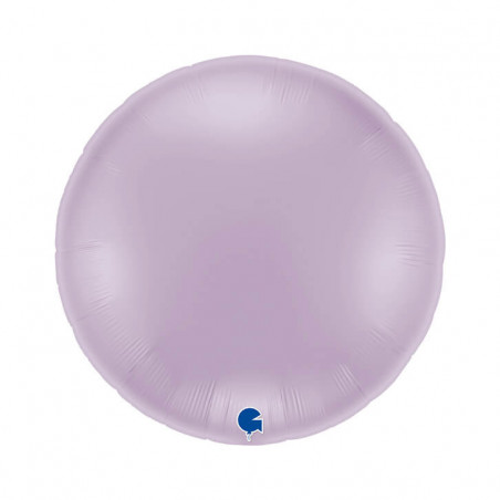 Ballon Alu Rond Parme Lilas 91 cm (36") Lilac – Grabo