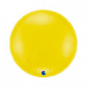 Ballon Alu Rond Jaune 91 cm (36") Pastel Yellow – Grabo