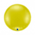 Ballon Alu Rond XL Jaune 91 cm – Grabo