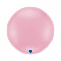 Ballon Alu Rond Rose Clair 91 cm (36") Pastel Pink – Grabo