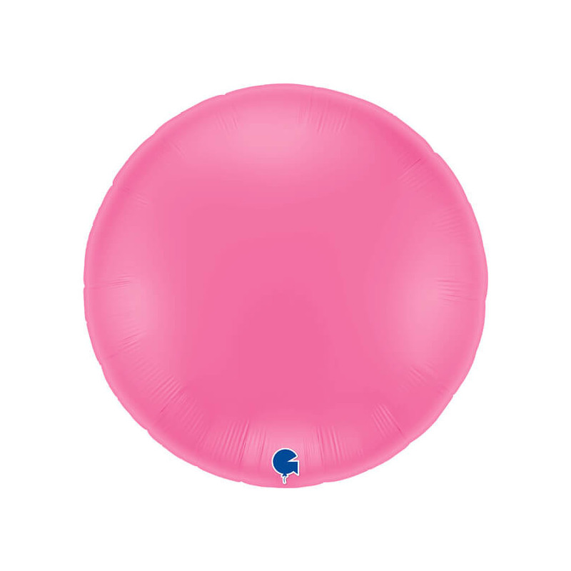 Ballon Alu Rond XL Rose Bonbon 91 cm Bubble Gum – Grabo