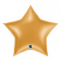 Ballon Alu Étoile XL Doré Brillant 36" 91 cm – Grabo