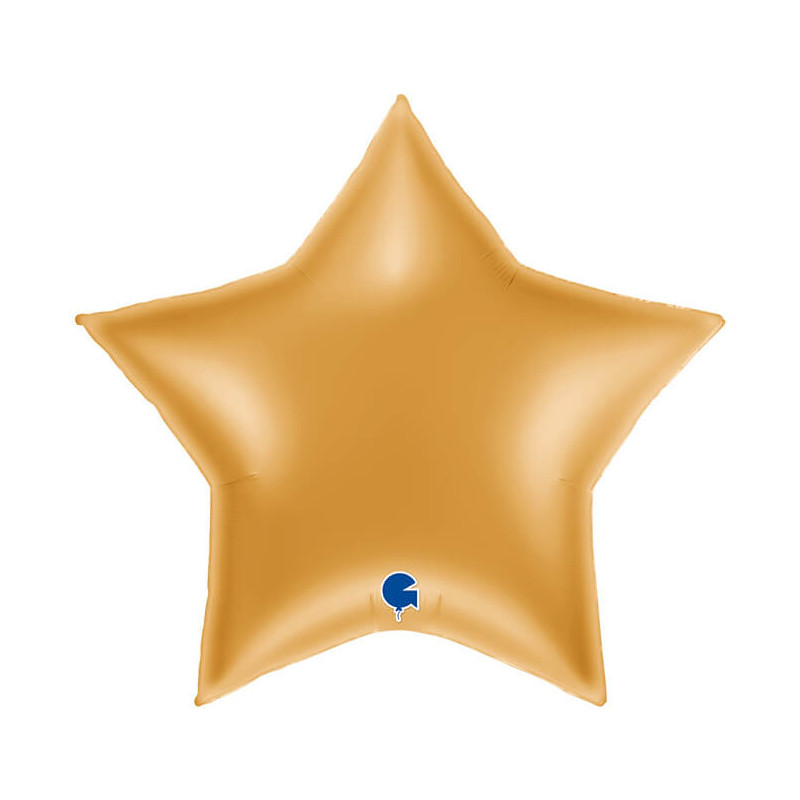 Ballon Alu Étoile XL Doré Brillant 36" 91 cm – Grabo