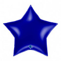 Ballon Alu Étoile XL Bleu Foncé 36" 91 cm Blue Capri – Grabo