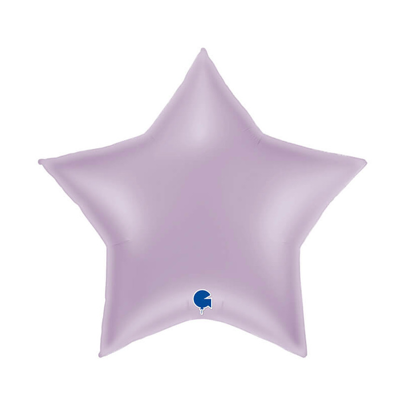 Ballon Alu Étoile XL Parme Lilas 36" 91 cm Lilac – Grabo